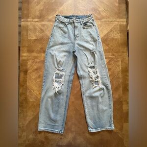 Wild Fable - Distressed Baggy Jeans - Super High-Rise - 6/28R
